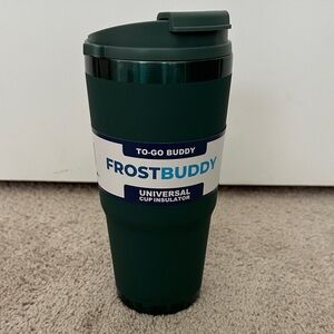 FrostBuddy To-Go Insulated Travel Tumbler - Dark Green